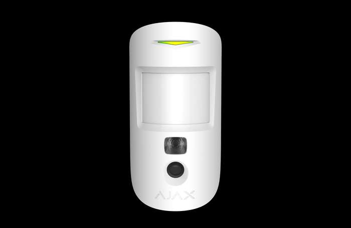 AJAX Security - MotionCam Jeweller - White Wireless Indoor Motion Detector with Photo Camera | AJ...