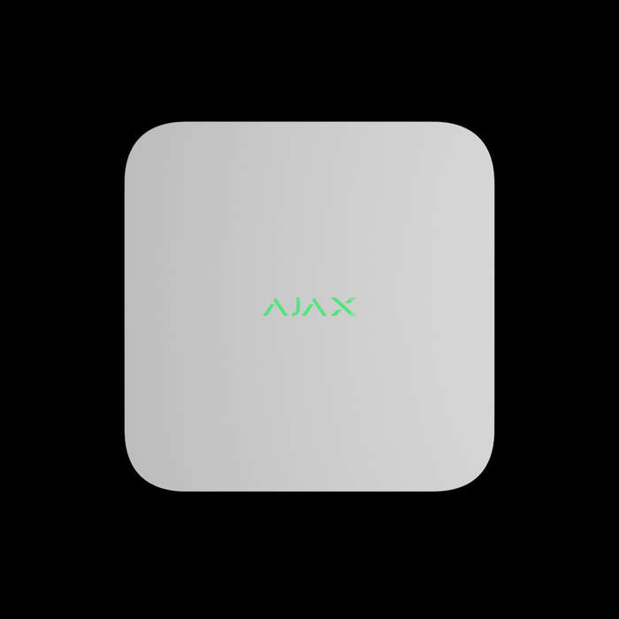 AJAX Security - White 8-Channel 4K NVR | AJAX-NVR-8-W