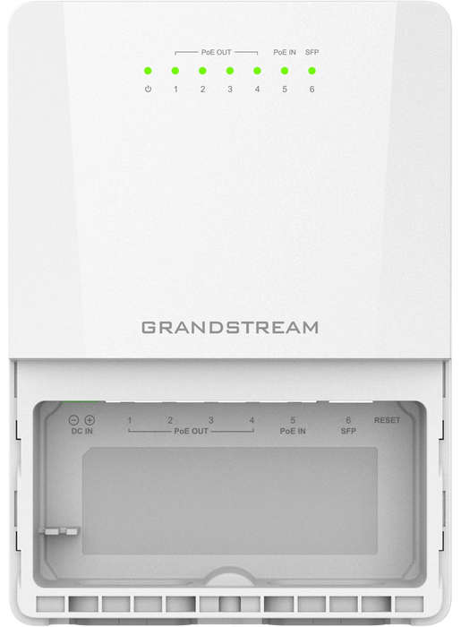 Grandstream Enterprise 5 port Outdoor IP66 Lite Cloud Managed GbE PoE Switch | GWN7710R
