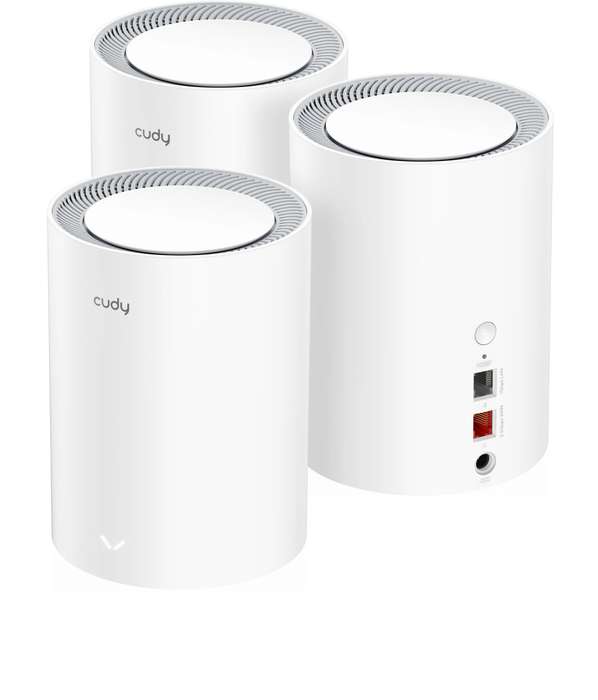 Cudy Dual Band 3000Mbps WiFi 6 Multi-Gigabit Mesh 3-Pack | M3000 (3-Pack)