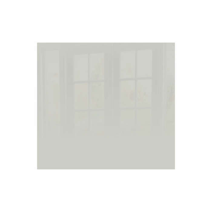 DECORATIVE GLASS WALL TILE 598MM X 650MM PAPYRUS WHITE