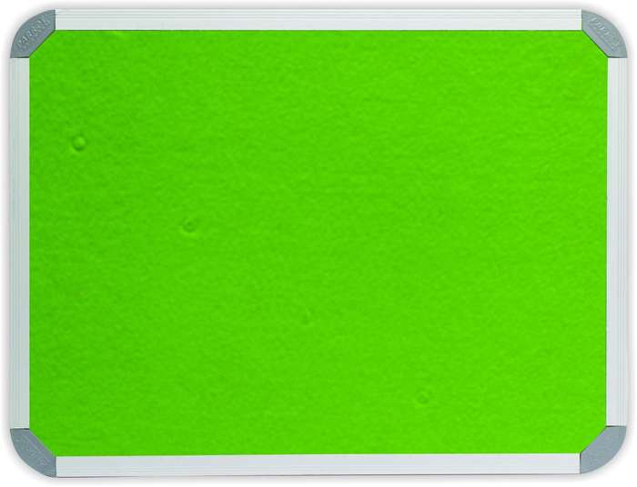 INFO BOARD ALUMINIUM FRAME 1200 * 1000MM LIME GREEN