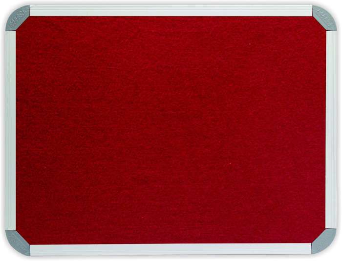 INFO BOARD ALUMINIUM FRAME 1200 * 1000MM BURGANDY