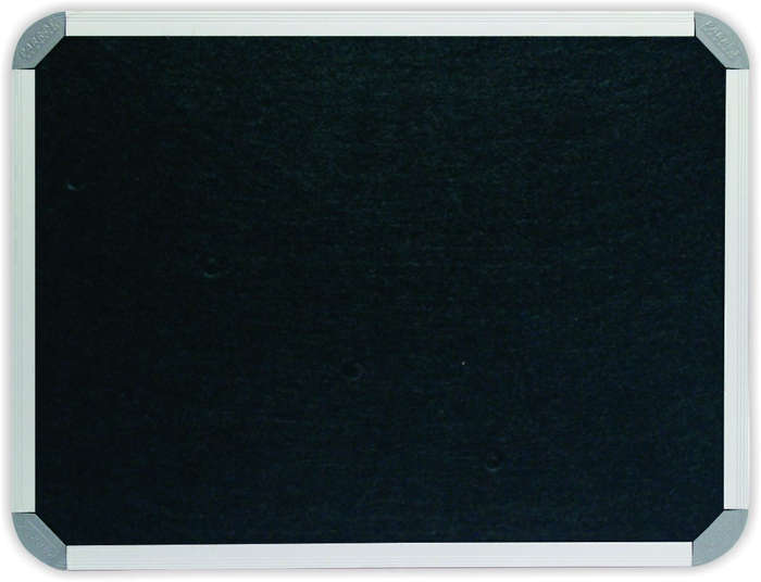 INFO BOARD ALUMINIUM FRAME 1200*900MM BLACK