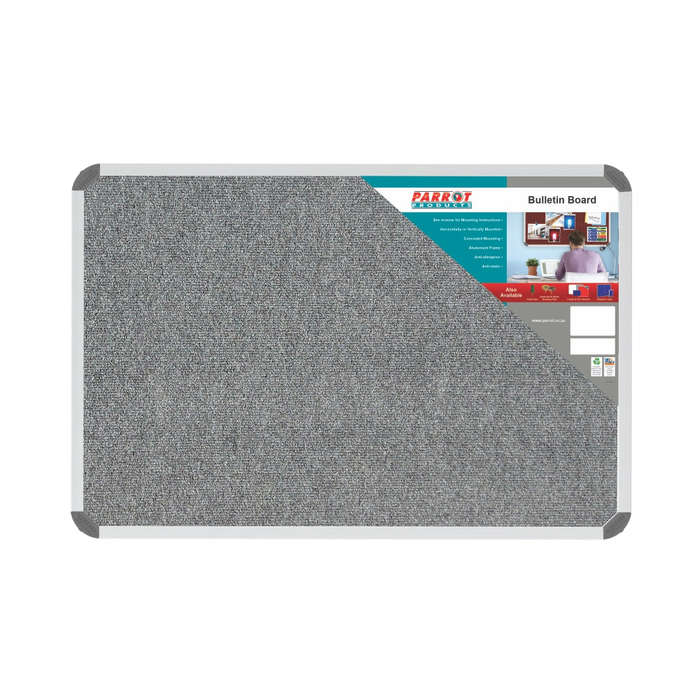 BULLETIN BOARD RIBBED ALUM FRAME 900*600MM LAUREL