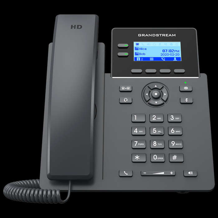 Grandstream 2-Line WiFi Desk Phone | GRP2602W