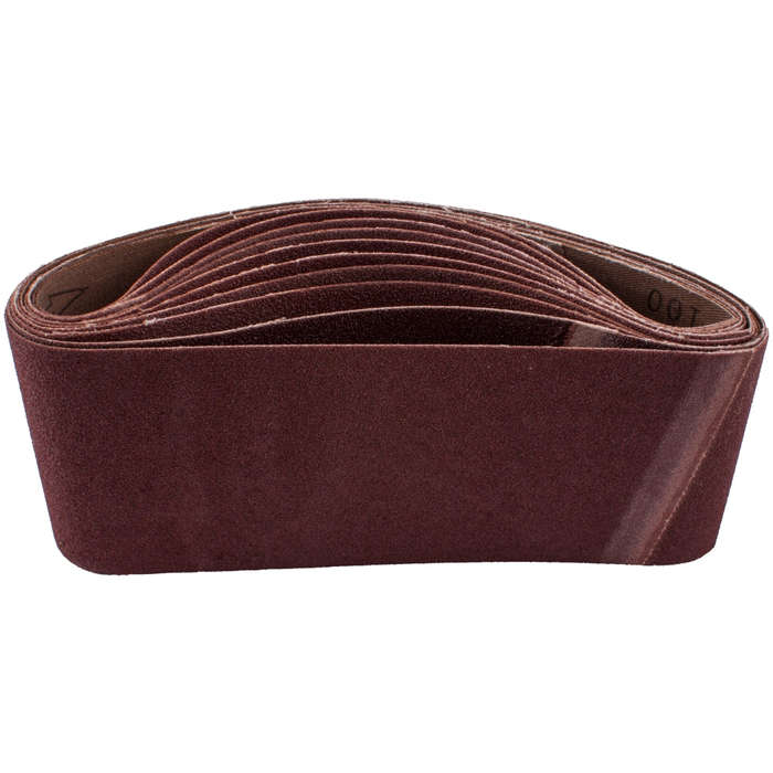 Sanding belt 75 x 533mm 60 grit 10/pack