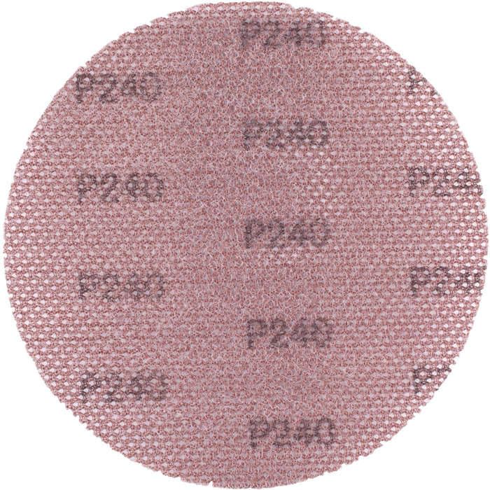 Dura mesh abr. disc 150mm hook & loop 240grit bulk for sander polisher