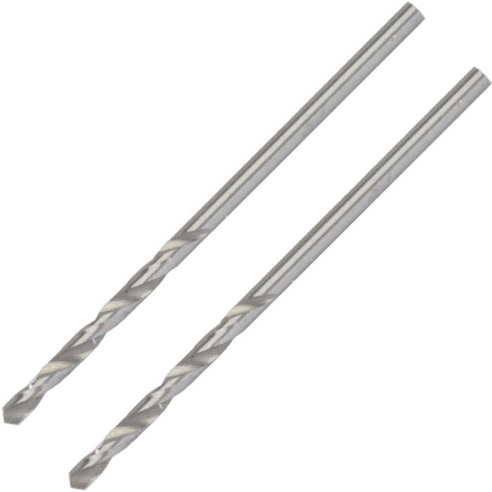 Drill hss 2.0mm 135deg 2/card industrial bit