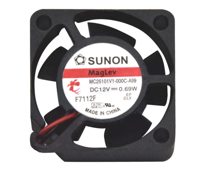 Cooling fan 25sqx10mm 12vdc 0.69w mc25101v1-000c-a99 sael001-03