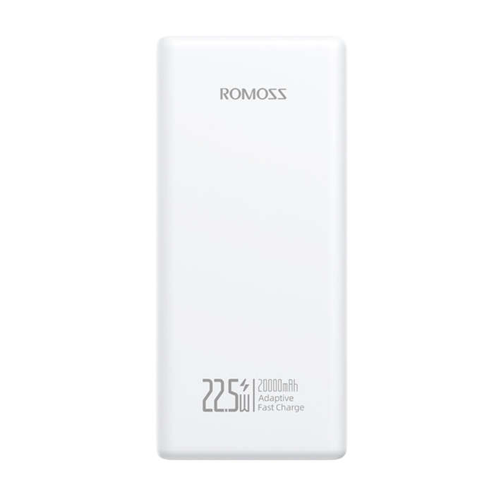 Romoss PRC20 20000mAh 22.5W Fast Charge Power Bank  White