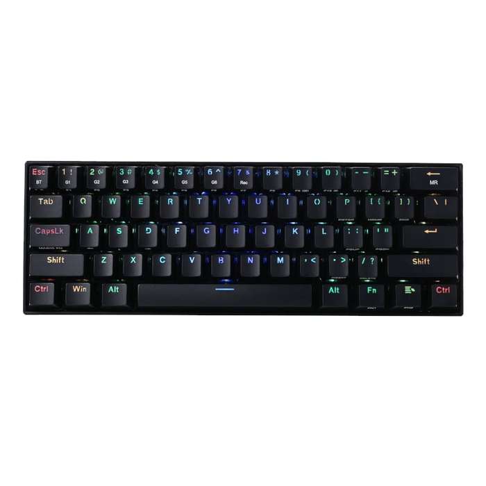REDRAGON DRACONIC PRO Mechanical 61 Key|Bluetooth 5.0|RGB 9 Colour Modes|Rechargable Battery|Type...