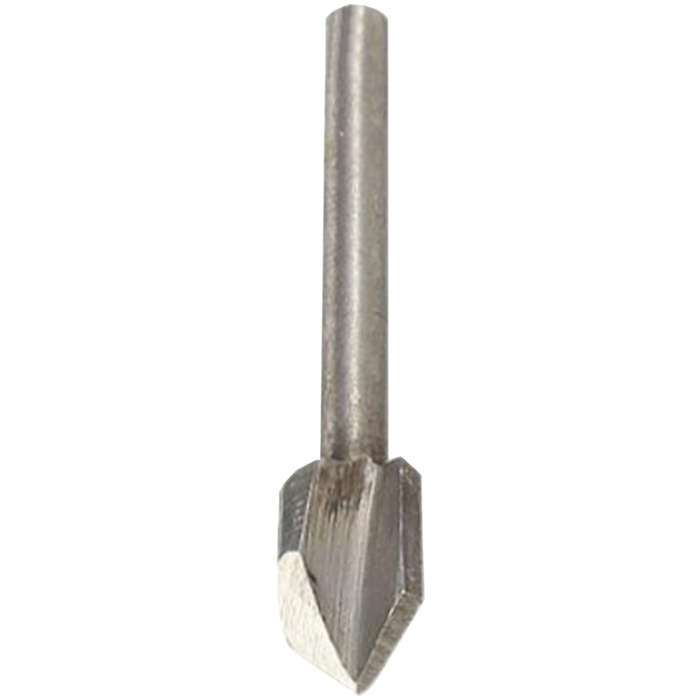 Mini router bit 6.4mm v-groove 3.2mm shank