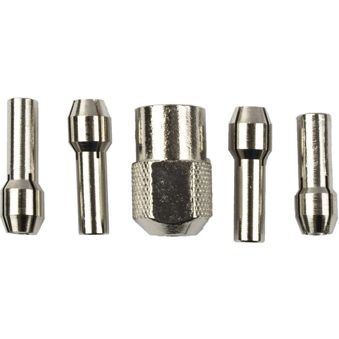 Mini quick change collet kit 0.8/1.6/2.4/3.2mm