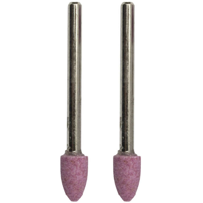 Mini grinding stone 6.4mm cyl./cone 3.2mm shank