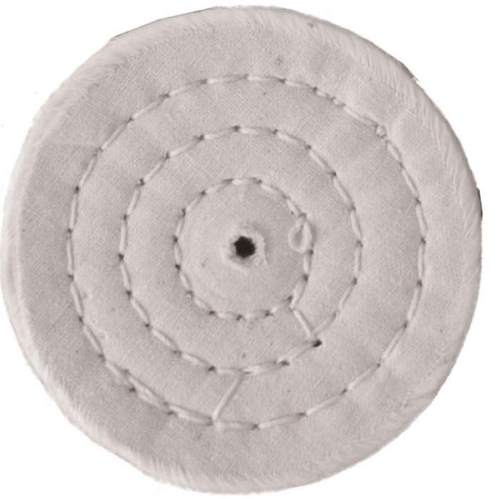 Cotton buff only 75mm carded