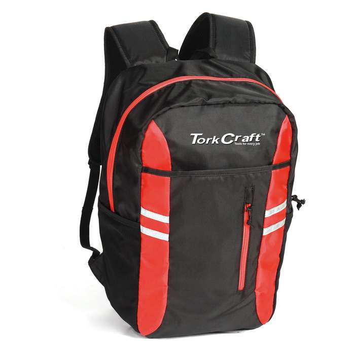 Backpack black gen purp 27.9 x 17.1 x 35.6cm tork craft