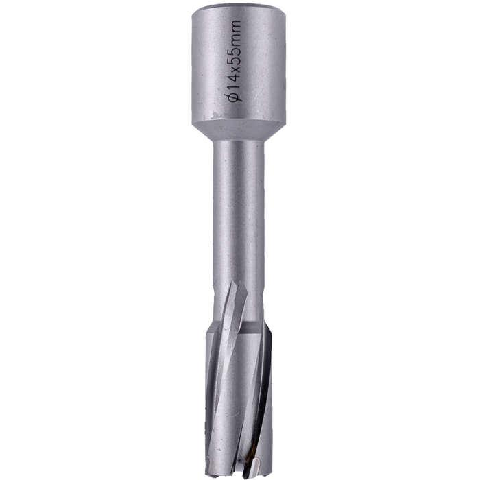 Annular hole cutter tct 14 x 55mm weld shank 19.05mm