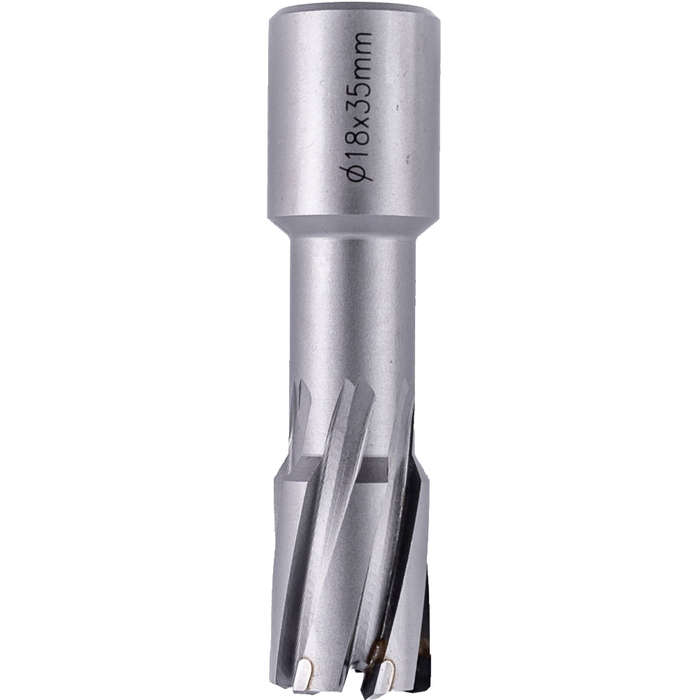Annular hole cutter tct 18 x 35mm weld shank 19.05mm