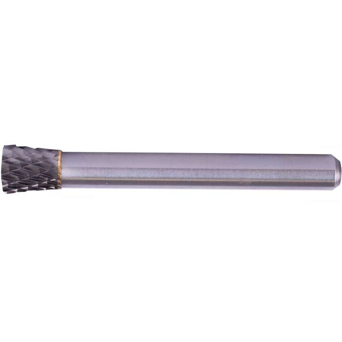 Rotary burr tungsten 8x10x6mm inverted cone