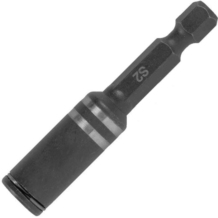 Magnetic bit holder 57mm impact 1/4 x carded