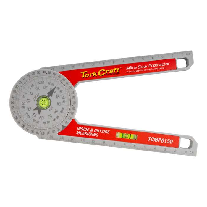Mitre saw level protractor 150mm 360 deg.
