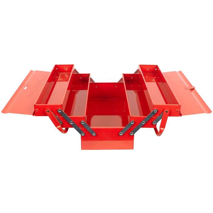 Cantilever tool box empty 5 tray 468 x 218 x 203mm