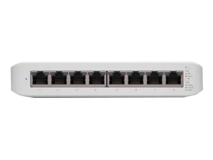 Ubiquiti UniFi Switch Lite 8 Port Gigabit 4PoE 52W | USW-Lite-8-POE