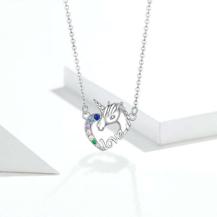 S925 Sterling Silver Necklace Cute Animal Necklace