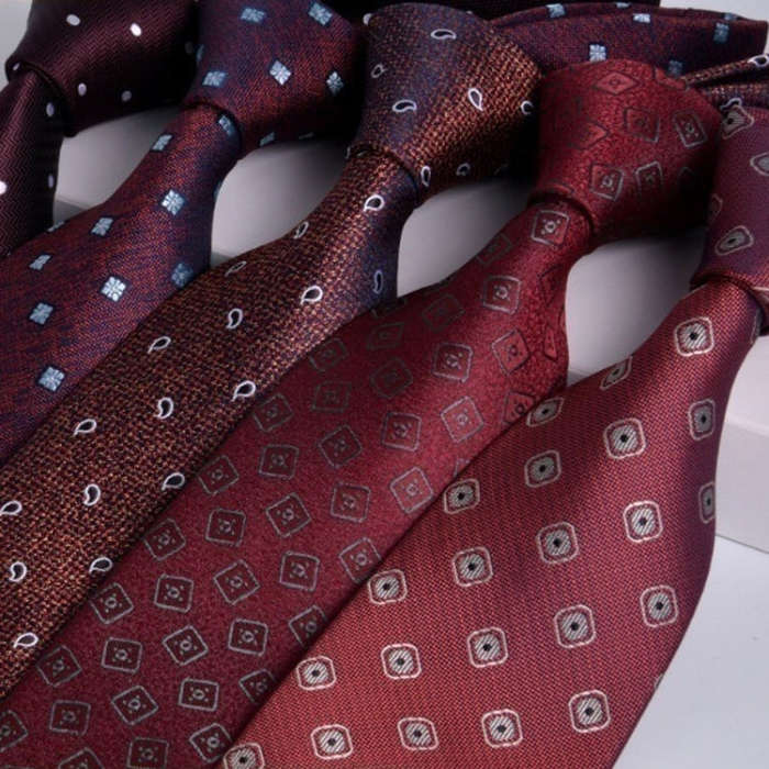 JHX11 Men Formal Business Jacquard Tie Wedding Clothing Accessories