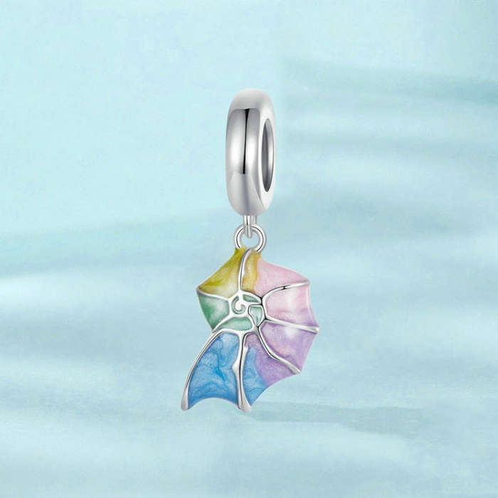 S925 Sterling Silver Neon Color Conch Bracelet Beaded(SCC2709)