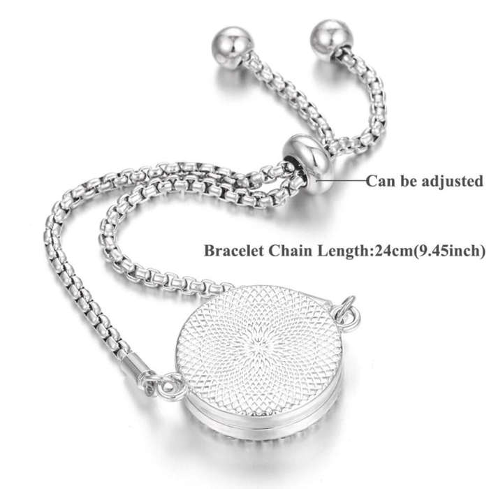 Diamond Hollow Bracelet Removable Perfume Diffuser Bracelet, Color: 18