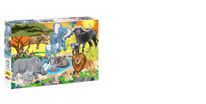 Baby 5 Puzzle 12Pcs