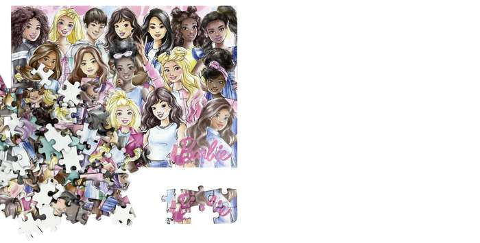 Barbie Collage Puzzle 100Pcs