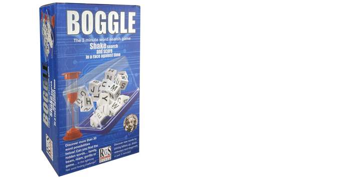 Boggle Board Word Game