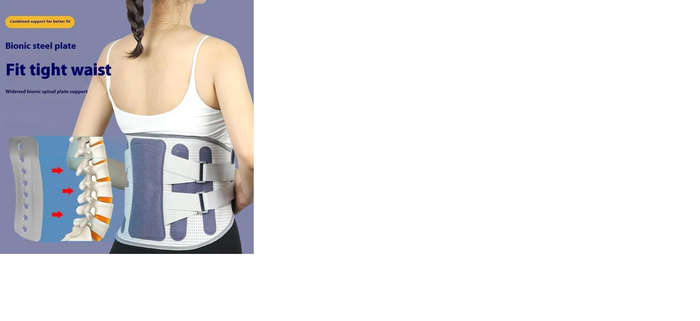 Adjustable Core Comfort Back Brace