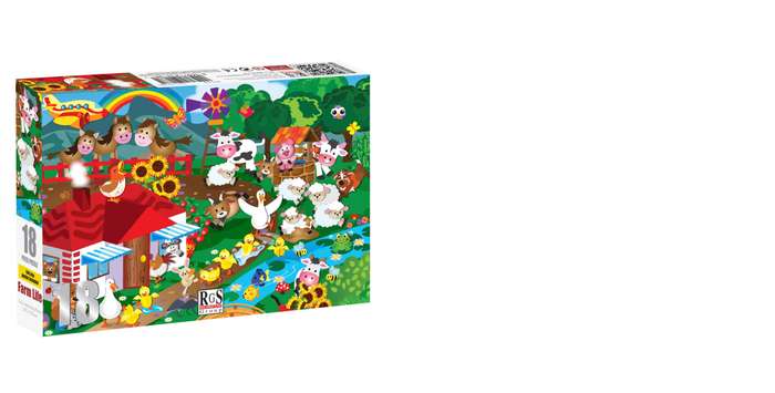Farm Life Puzzle 18Pcs