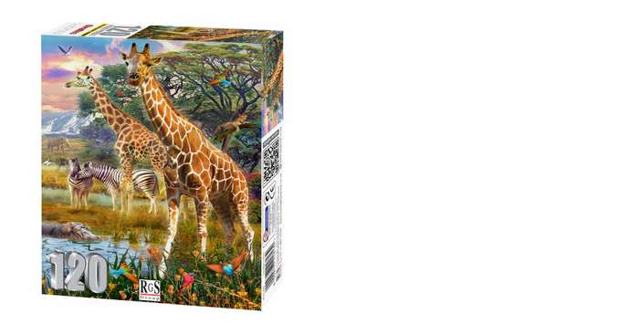 Giraffes Puzzle 120Pcs