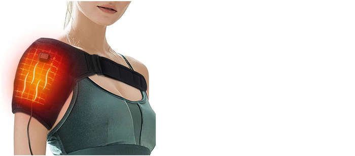 Heated Shoulder Brace Wrap