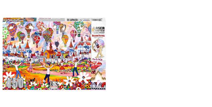 RGS Balloon Festival Widget Puzzle 450pc