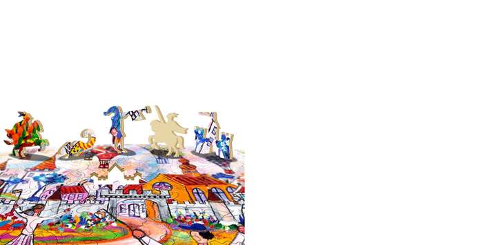 RGS Balloon Festival Widget Puzzle 450pc
