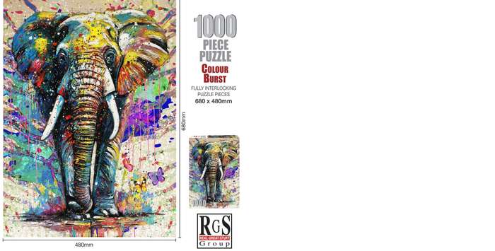 RGS Colour Burst 1000pc