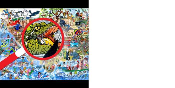 RGS Funny South Africa- Where is Bokkie? 1500pc