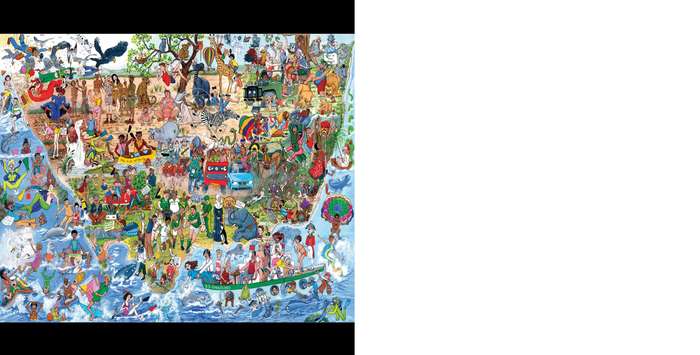 RGS Funny South Africa- Where is Bokkie? 1500pc