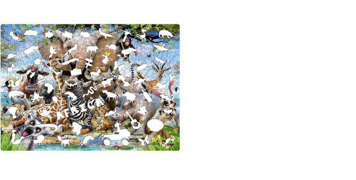 RGS Kruger Park Selfie Widget Puzzle 501pc