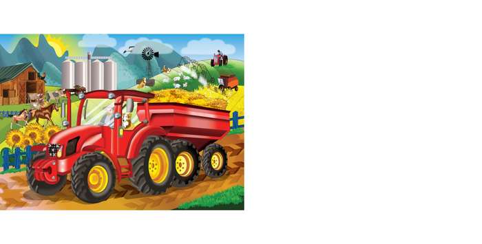 Tractor Puzzle 18Pc