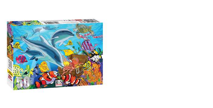 Under the Sea Wooden Puzzle 50PCS