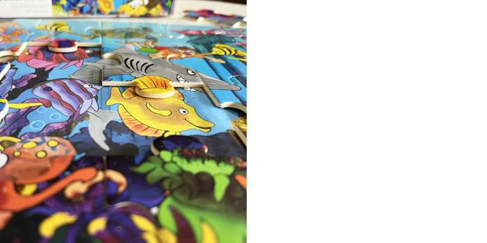 Underwater Wooden Jigsaw Puzzle 24 Pcs