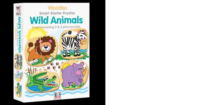 Wild Animals Smart Starter Puzzles