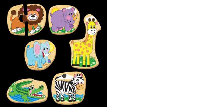 Wild Animals Smart Starter Puzzles